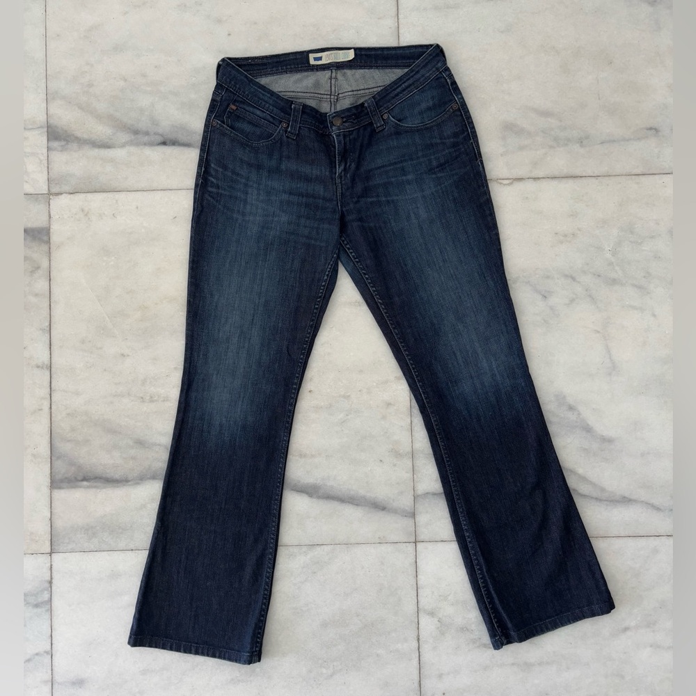 Y2K Levi’s Jeans Bold Curve Women’s Bootcut Dark Wash Size 13 Boho Western